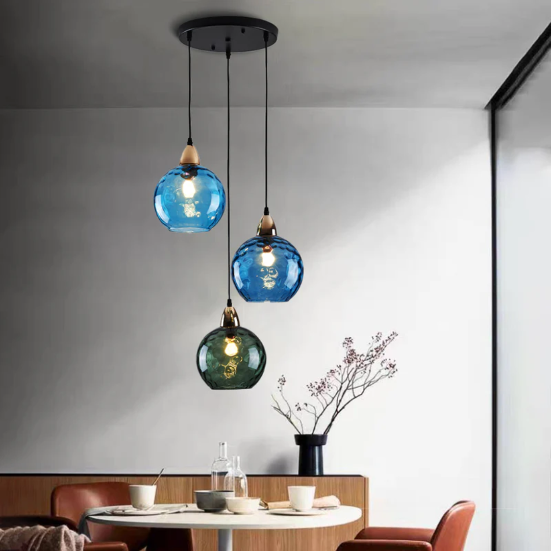 Skanto | Moderne Klynge Pendellampe med 3 Lamper - Cascade
