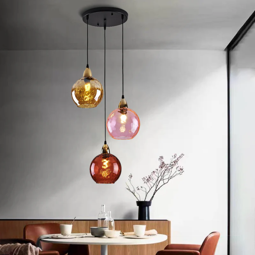 Skanto | Moderne Klynge Pendellampe med 3 Lamper - Cascade