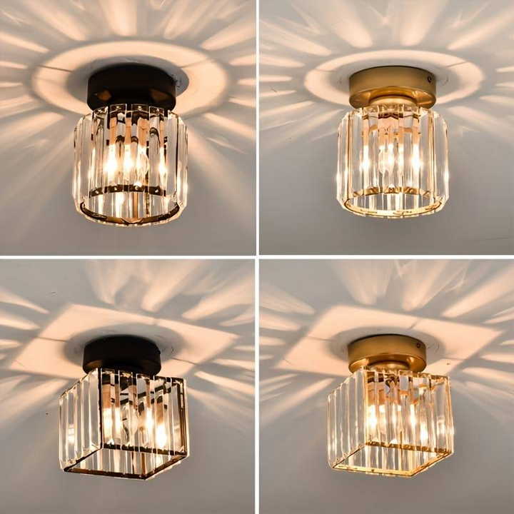 Skanto | Moderne Krystalltaklampe - CrystalGlow