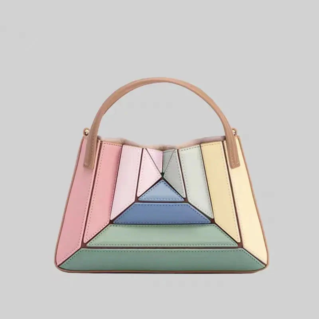 Skanto | Moderne Håndveske med Geometrisk Design - GeoChic