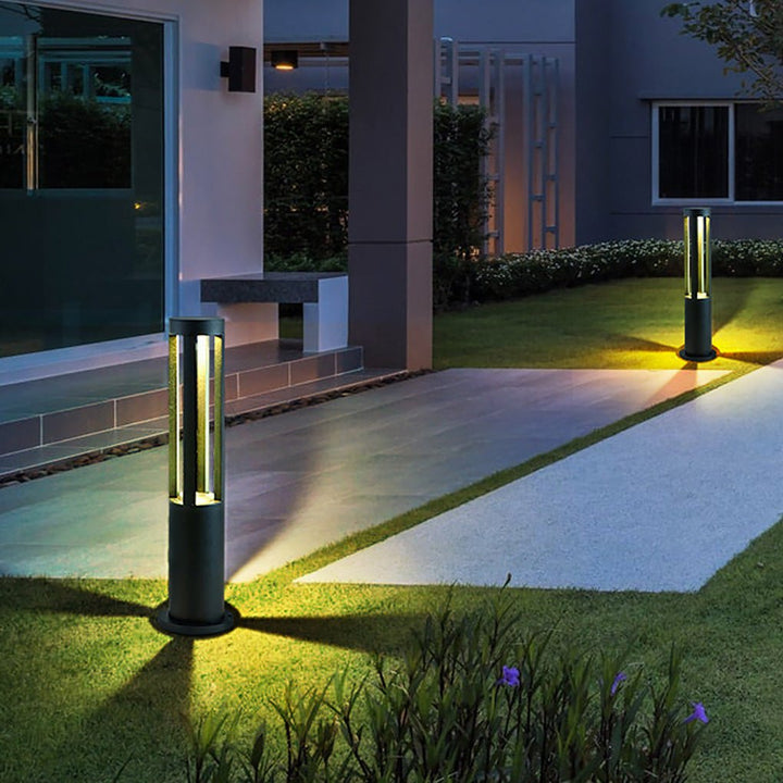 Halo Cutout Bollard Light | Skanto