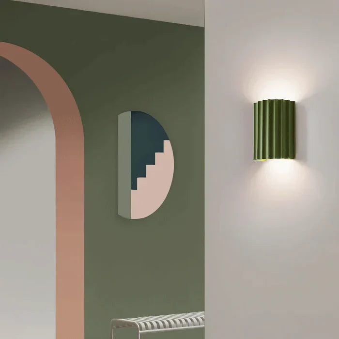 Skanto | Moderne Harpiks Vegglampe - ArtisticWave