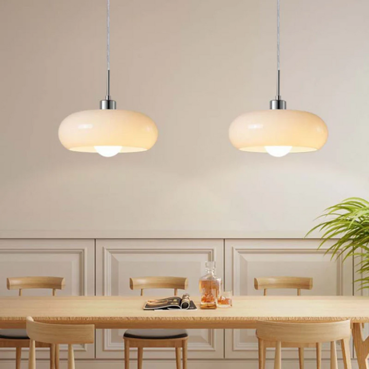 Skanto | Moderne Rund LED Pendellampe - RadianceOrb