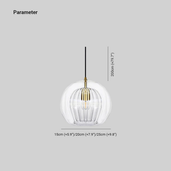 Skanto | Moderne Sferisk LED Pendellampe - Aurora Sphere