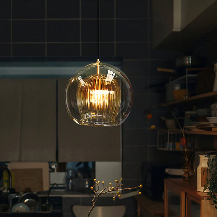 Skanto | Moderne Sferisk LED Pendellampe - Aurora Sphere