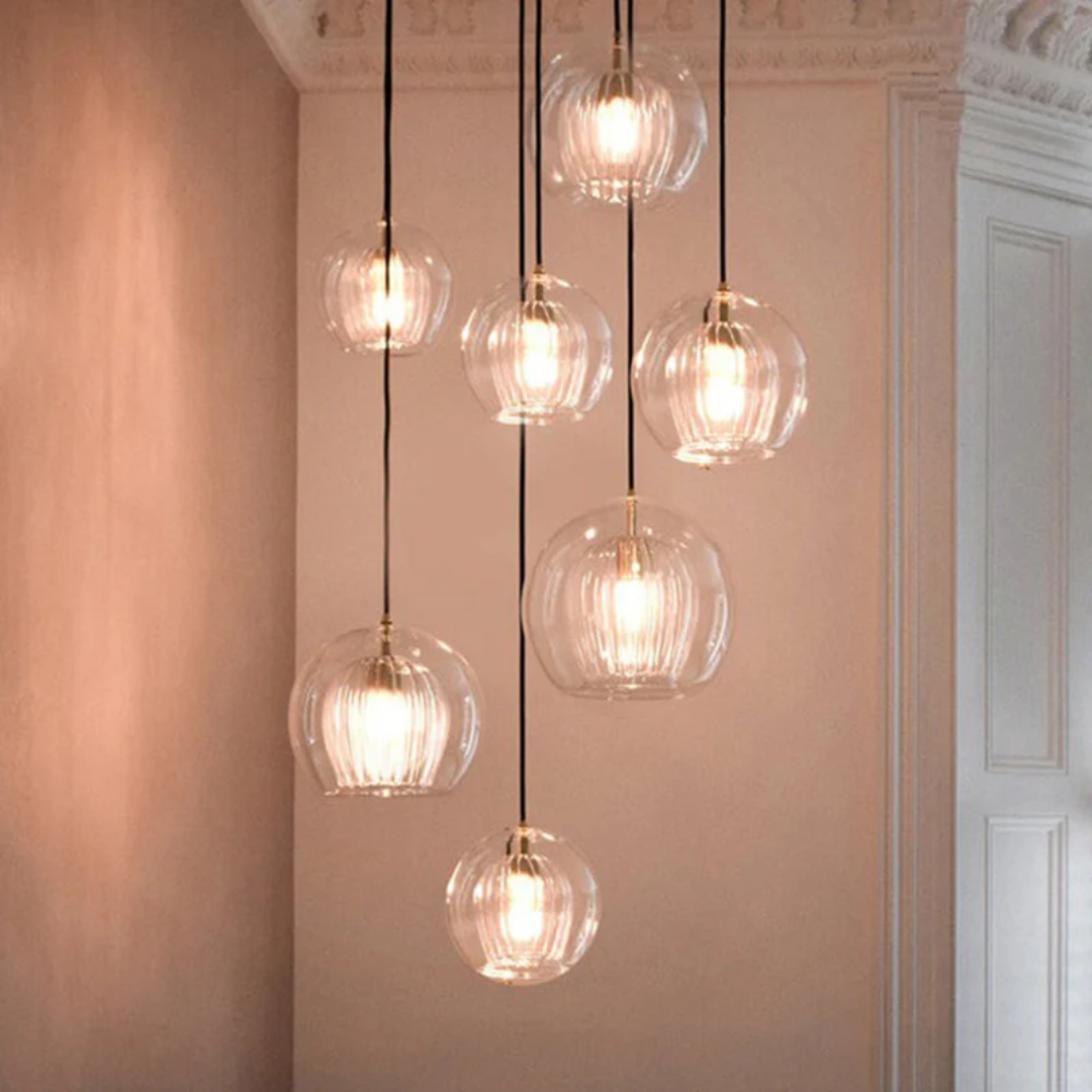 Skanto | Moderne Sferisk LED Pendellampe - Aurora Sphere