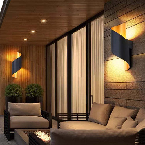 Skanto | Moderne Spiral LED Vegglampe – TwistLight