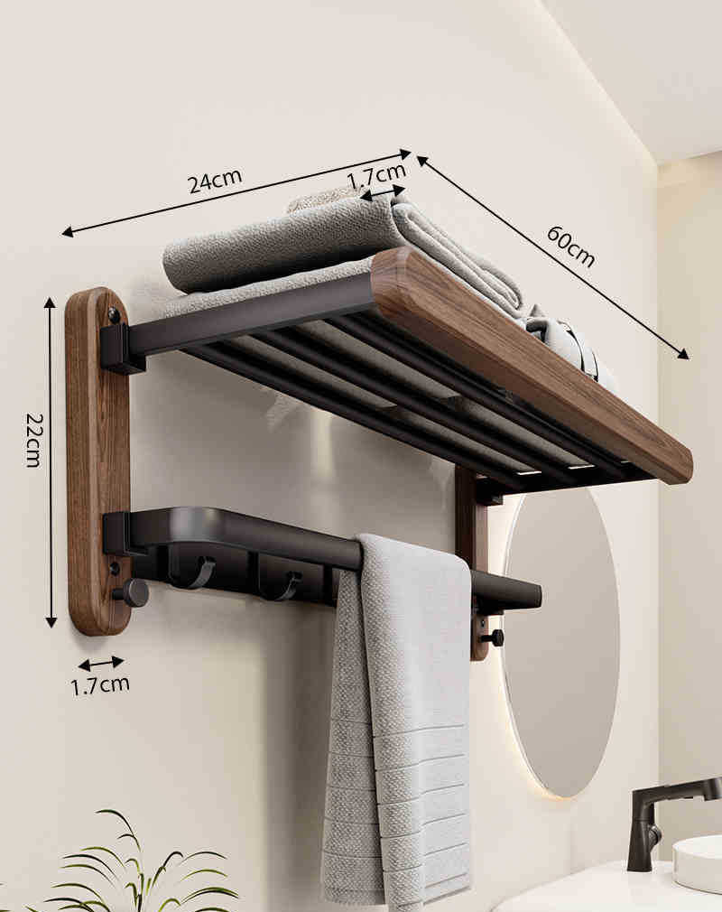 Skanto | Minimalistisk Håndklehylle for Moderne Interiører