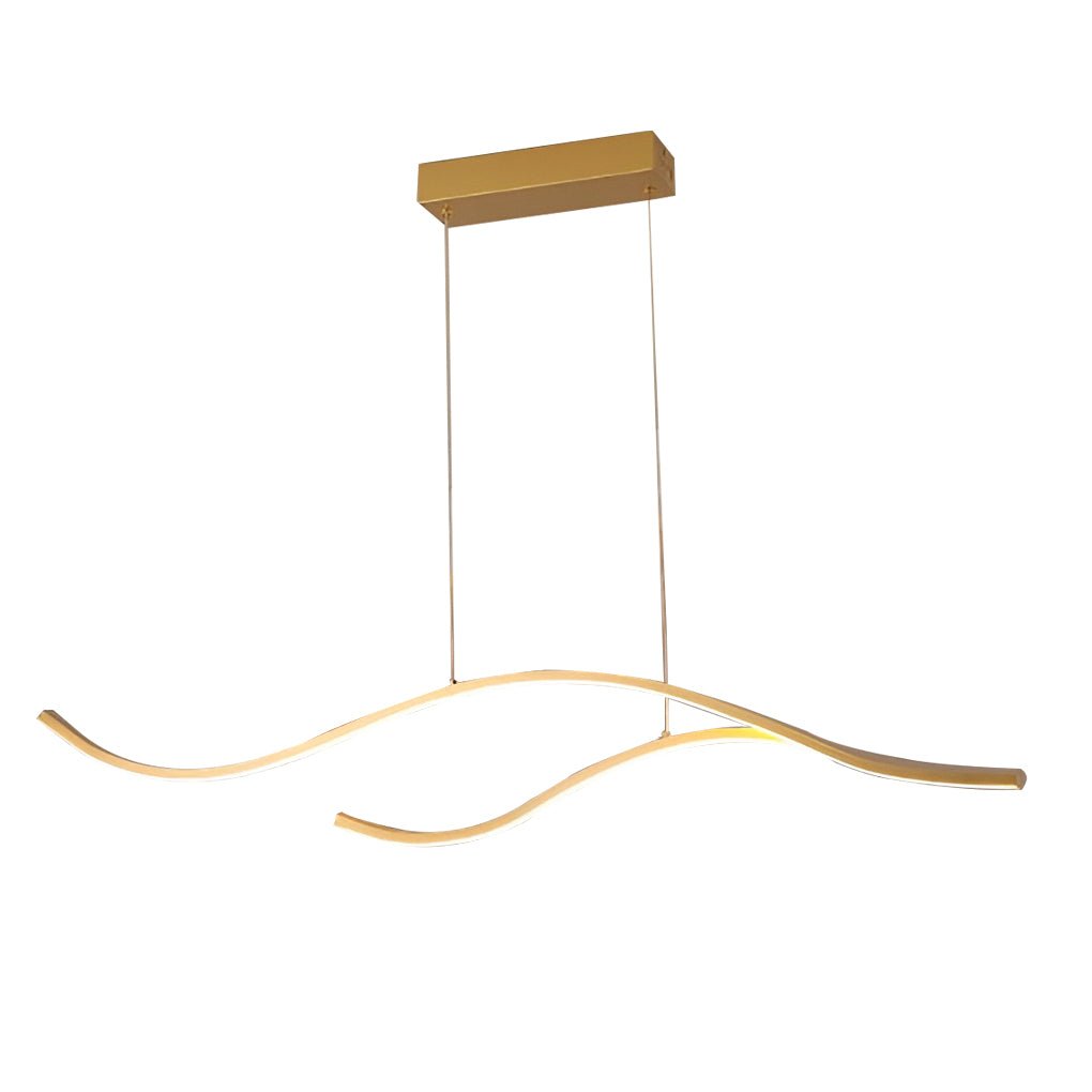 Norvo | Designer LED Taklampe med bølgete kurvet form