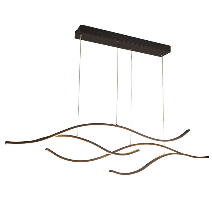 Skanto | Designer LED Taklampe med bølgete kurvet form