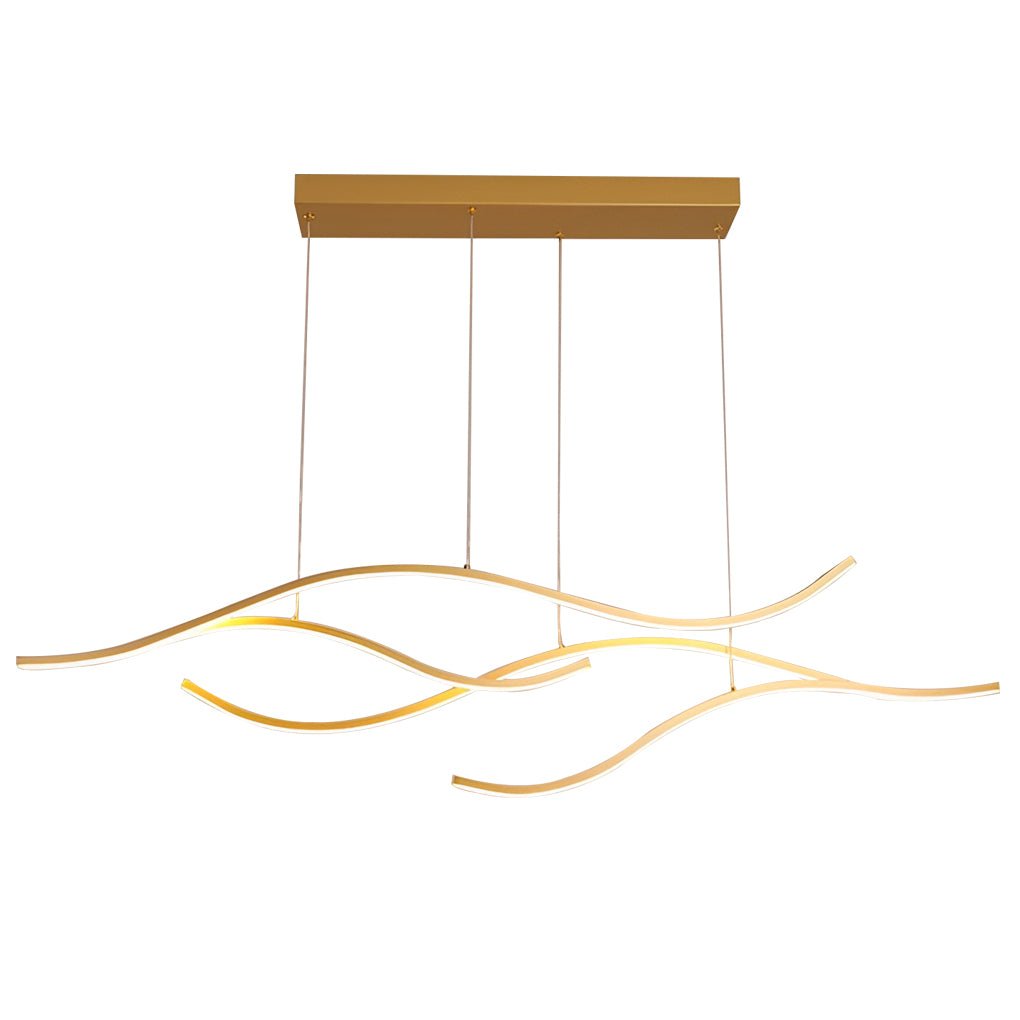 Skanto | Designer LED Taklampe med bølgete kurvet form