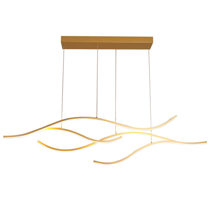Skanto | Designer LED Taklampe med bølgete kurvet form