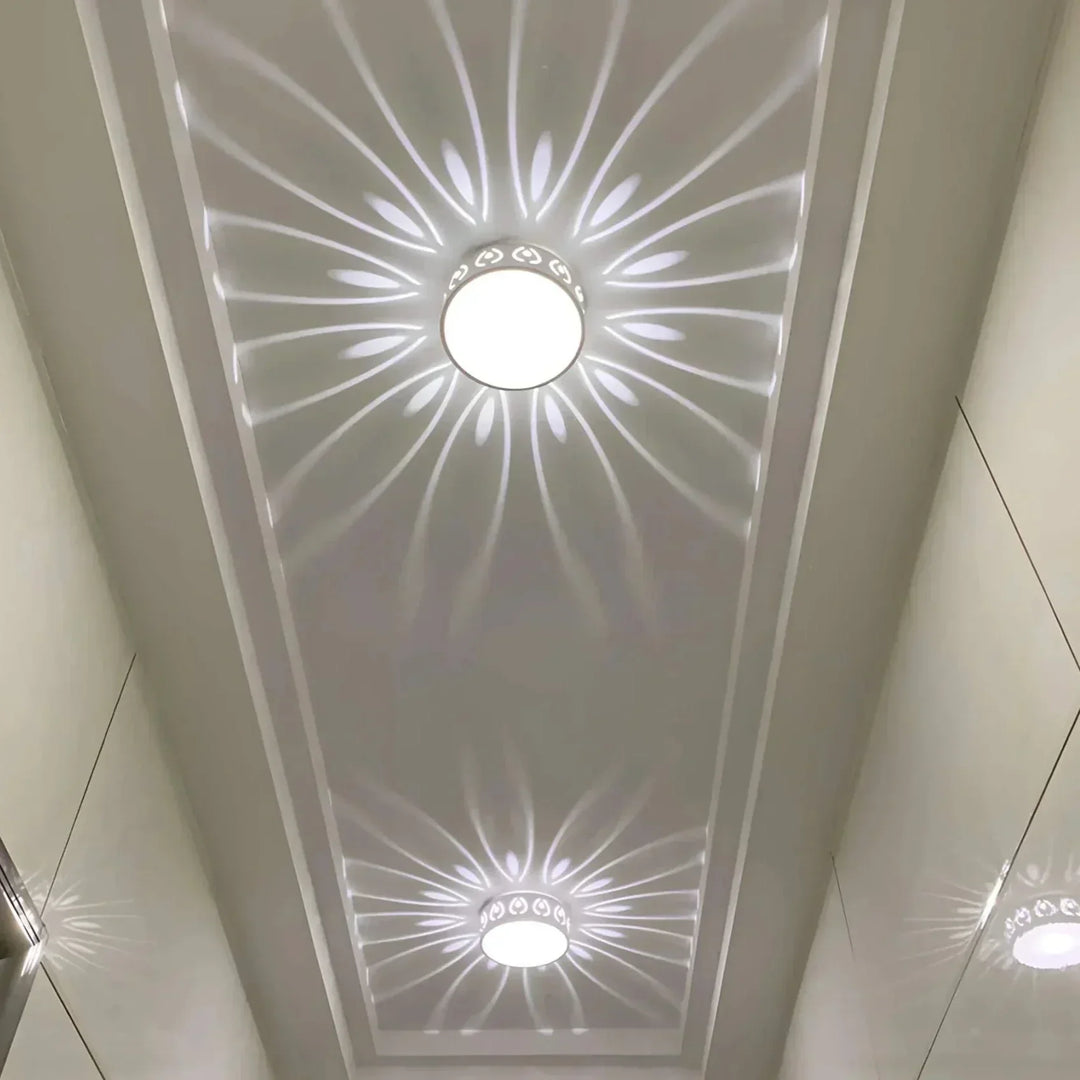 Elegant Gang Taklampe – Varm eller Kald Hvit | Skanto