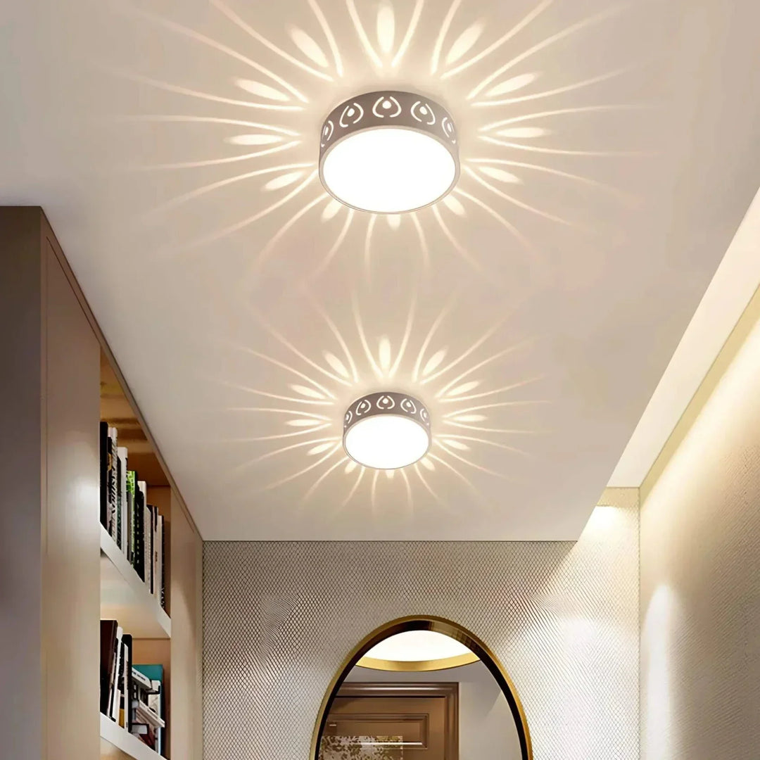 Elegant Gang Taklampe – Varm eller Kald Hvit | Skanto