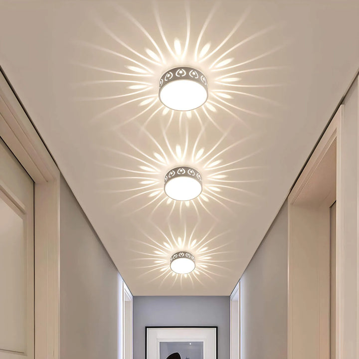 Elegant Gang Taklampe – Varm eller Kald Hvit | Skanto