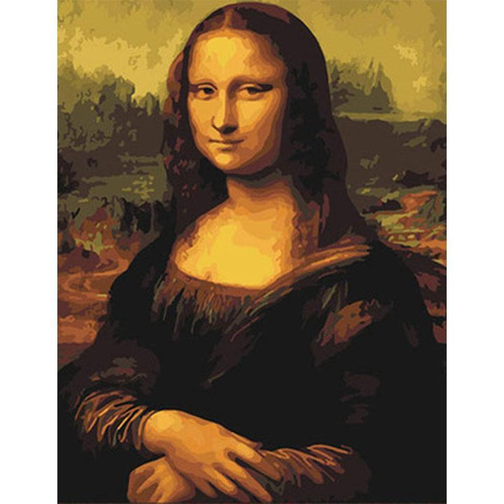 Mona Lisa - Van-Go Malefter-Nummer Sett | Skanto