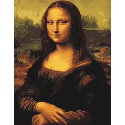 Mona Lisa - Van-Go Malefter-Nummer Sett | Skanto