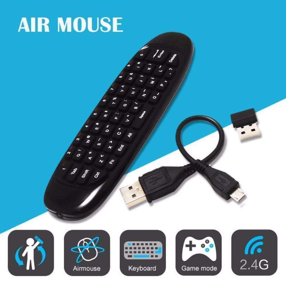 Skanto | Air Mouse Tastatur - La enheten velge hvilket som helst menyelement med letthet!
