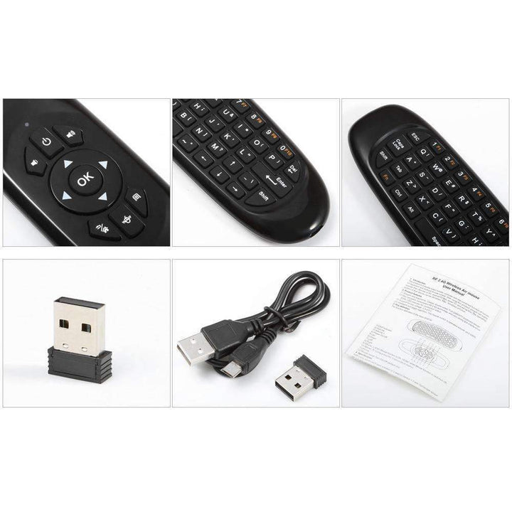 Skanto | Air Mouse Tastatur - La Enheten Velge Ethvert Menyelement Med Letthet!