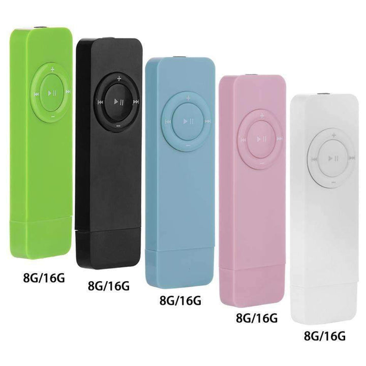 Skanto | MP3 Spiller U Disk Rekorder 8/16GB - Musikk med Tapfri HIFI Lyd