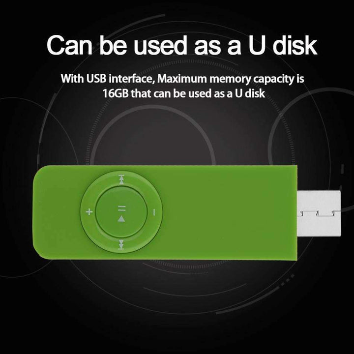 Skanto | MP3 Spiller U Disk Innspiller 8/16GB - Musikk med Tapfri HIFI Lyd