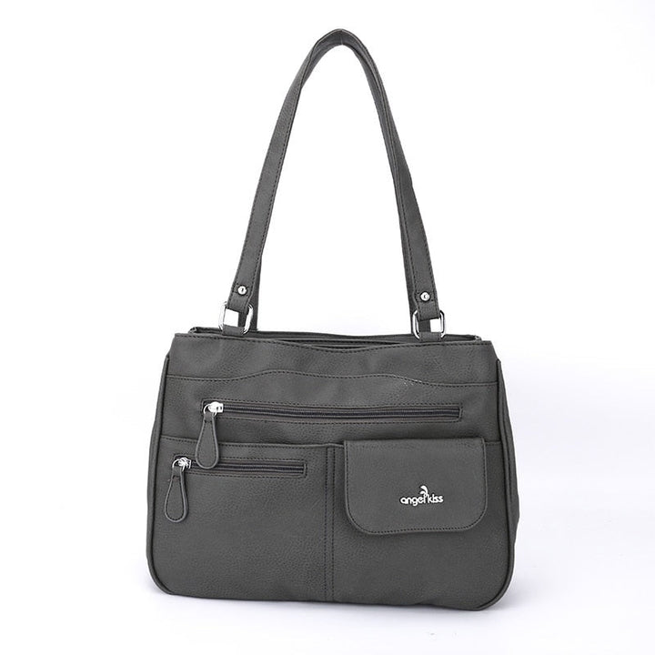 Multi-Compartment Kvinners Skulder- og Crossbody Veske – FlexiCarry | Skanto