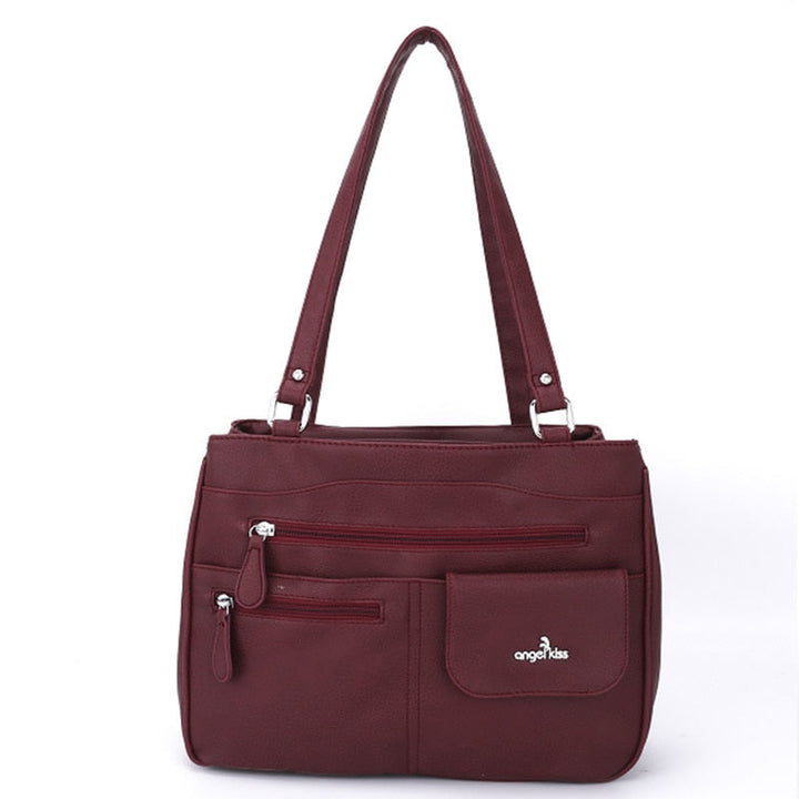 Multi-Compartment Kvinners Skulder- og Crossbody Veske – FlexiCarry | Skanto
