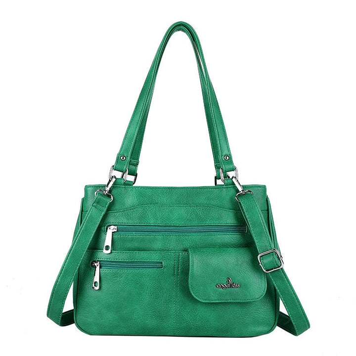 Multi-Compartment Kvinners Skulder- og Crossbody Veske – FlexiCarry | Skanto