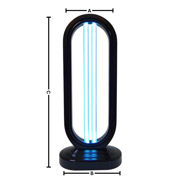 UV-desinfeksjonspære for flere overflater