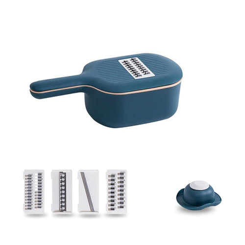 Multifunksjonell Mandolin Skiver Cutter Rifter med Sil | Skanto