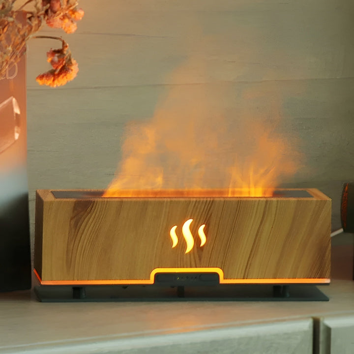 Skanto | Multifunksjonell Aroma Luftfukter - GlowFlame