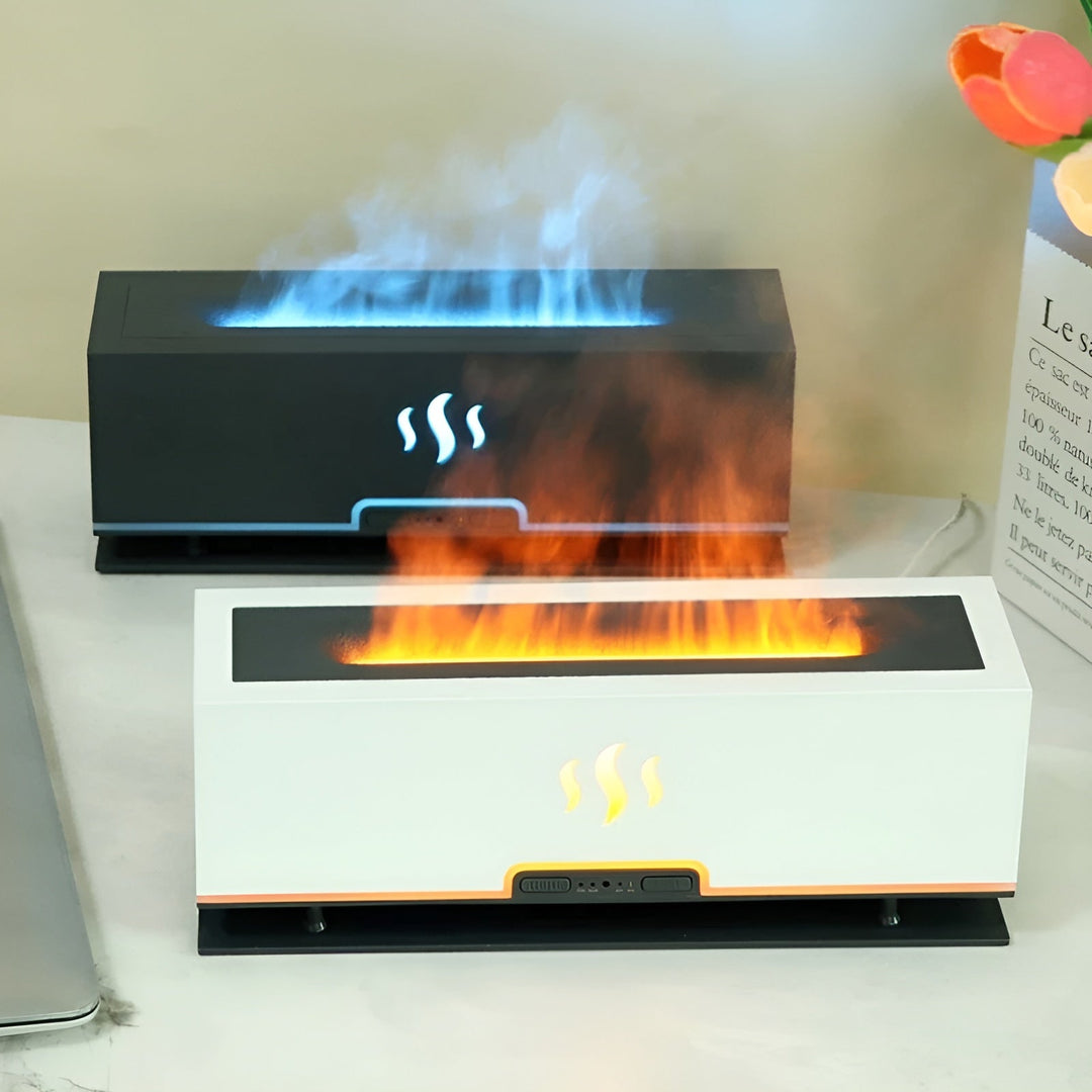 Skanto | Multifunksjonell Aroma Luftfukter - GlowFlame