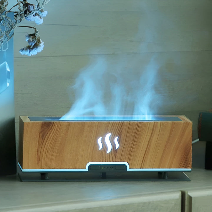 Skanto | Multifunksjonell Aroma Luftfukter - GlowFlame