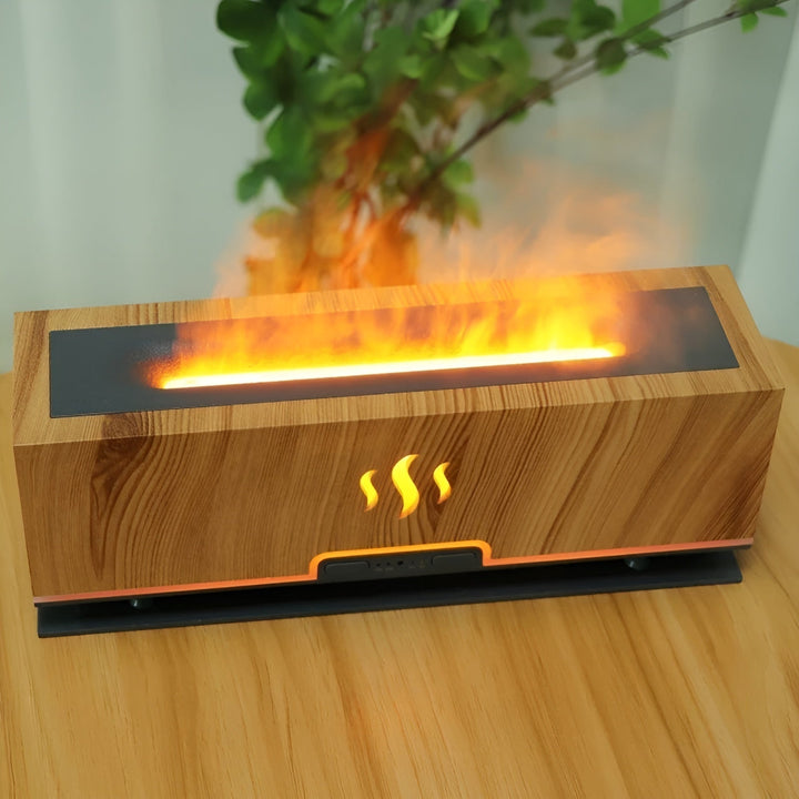 Skanto | Multifunksjonell Aroma Luftfukter - GlowFlame