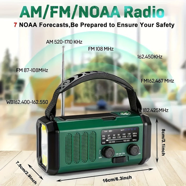 Skanto | Multifunctional Emergency Radio - SurvivorPower