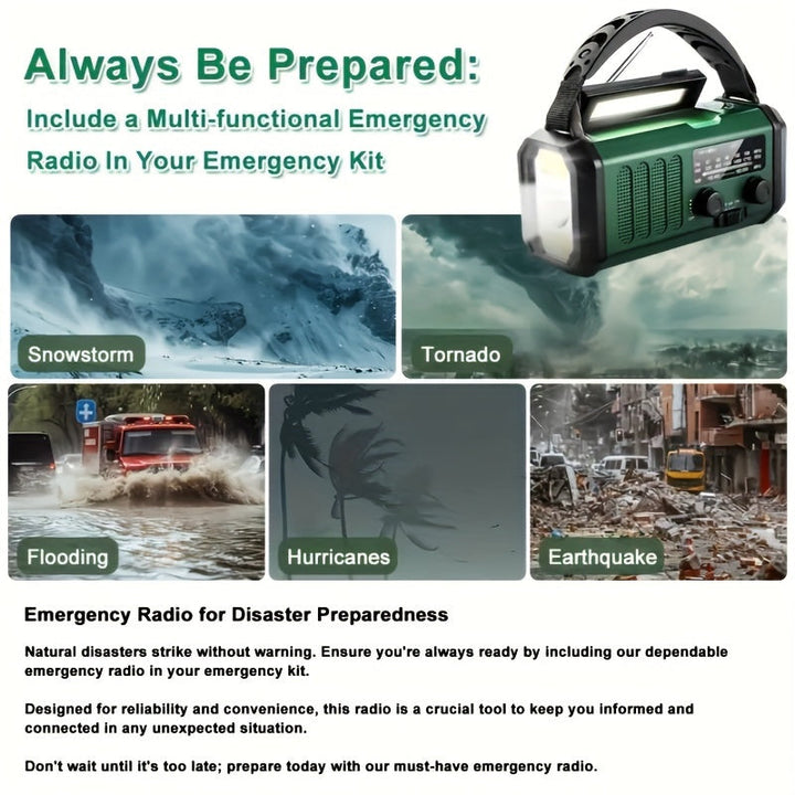 Skanto | Multifunctional Emergency Radio - SurvivorPower