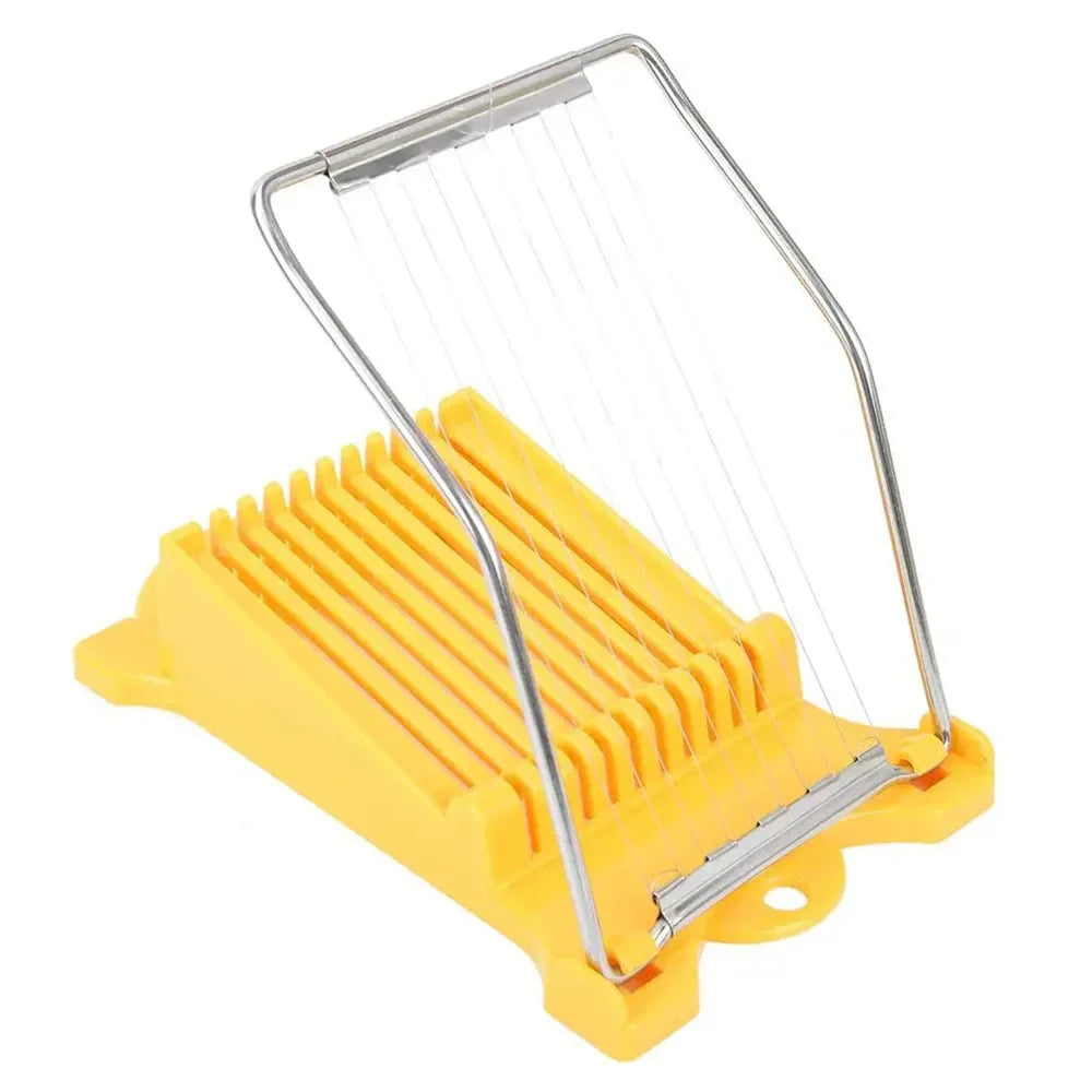 Multifunksjonell Lunchkjøtt Eggskjærer Rustfritt Stål Mat Slicer | Skanto