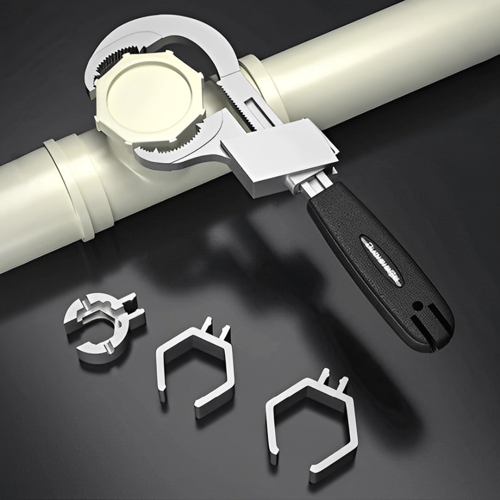 Skanto | DrainSense Universal – Robust aluminiumnøkkel for sanitære applikasjoner