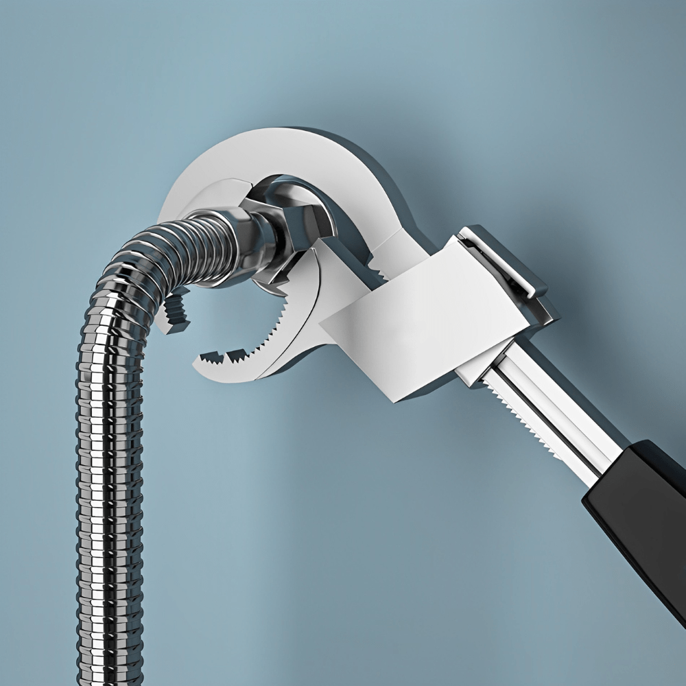 Skanto | DrainSense Universal – Robust aluminiumnøkkel for sanitære applikasjoner