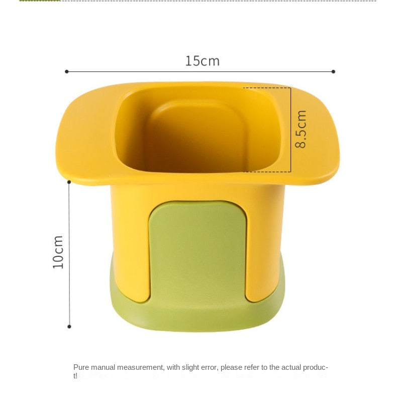Multifunksjonell Grønnsakskutter Fries Cutter Håndtrykk Dicer | Skanto