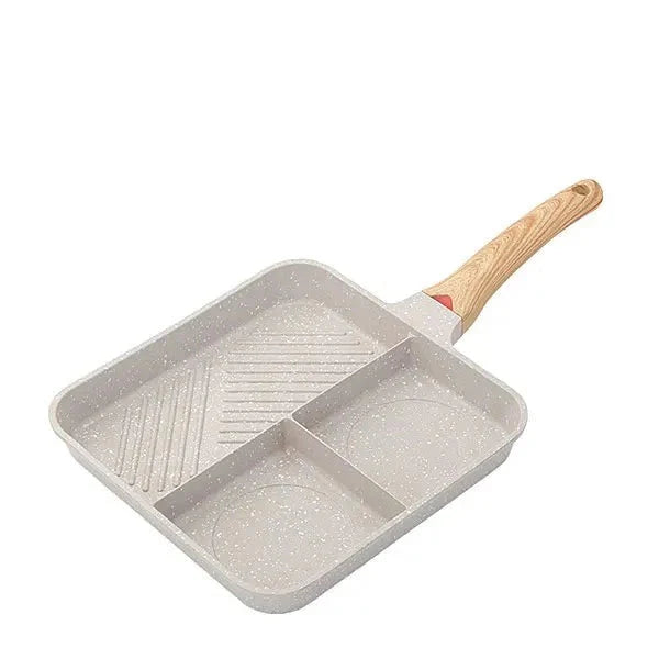 Flerbruks 3 i 1 frokostpanner Kokegryter 9 tommers non-stick panne | Skanto