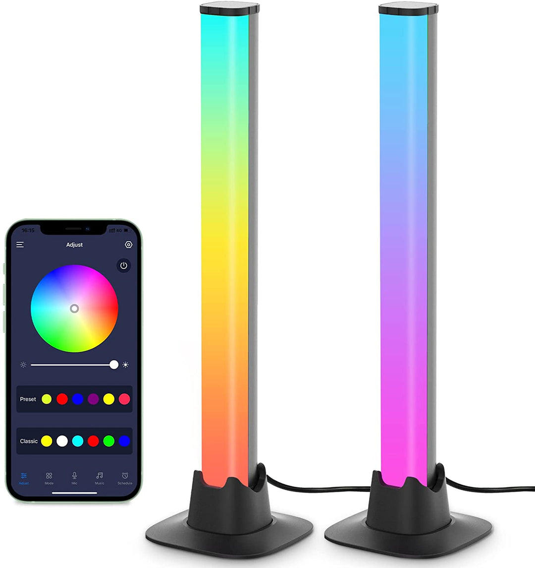 Musiksynkroniserte LED-Lichtleisten – LumiRhythm