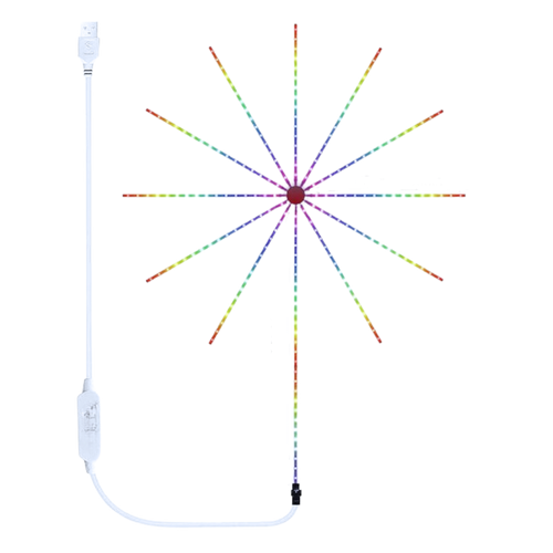 Musikksynkroniserte LED-Lysstriper