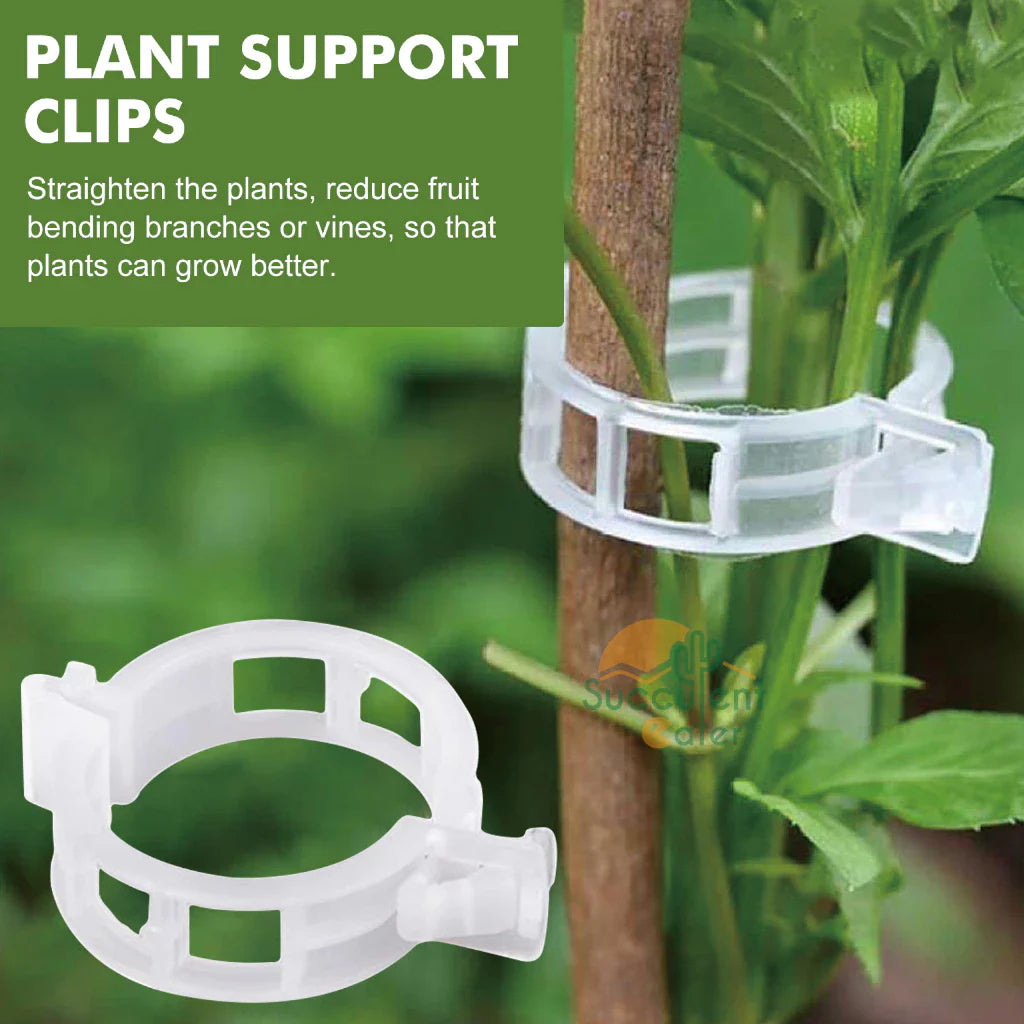 Skanto | Plante støtteklips for klatreplanter – Fleksibel holder for plante stengler