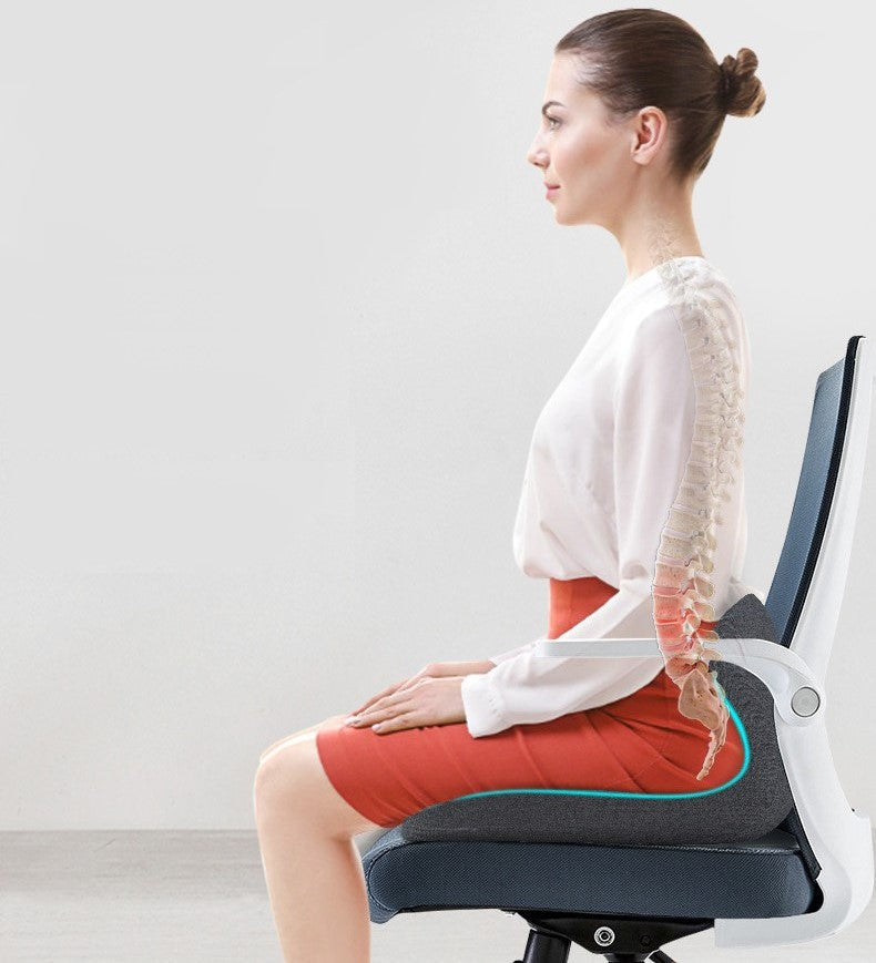 Skanto | DreamRest™ | L Form Minne Skumm Ortopedisk Puter for Ryggsmerte Lindring & Komfort Støtte