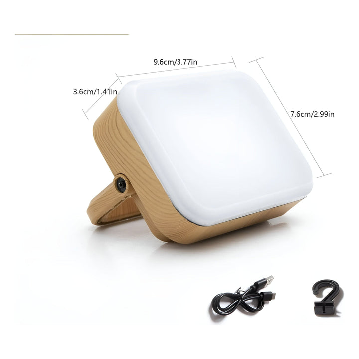 MagnaGlow – Magnetisk oppladbar LED-lampe med rund, kompakt design Skanto