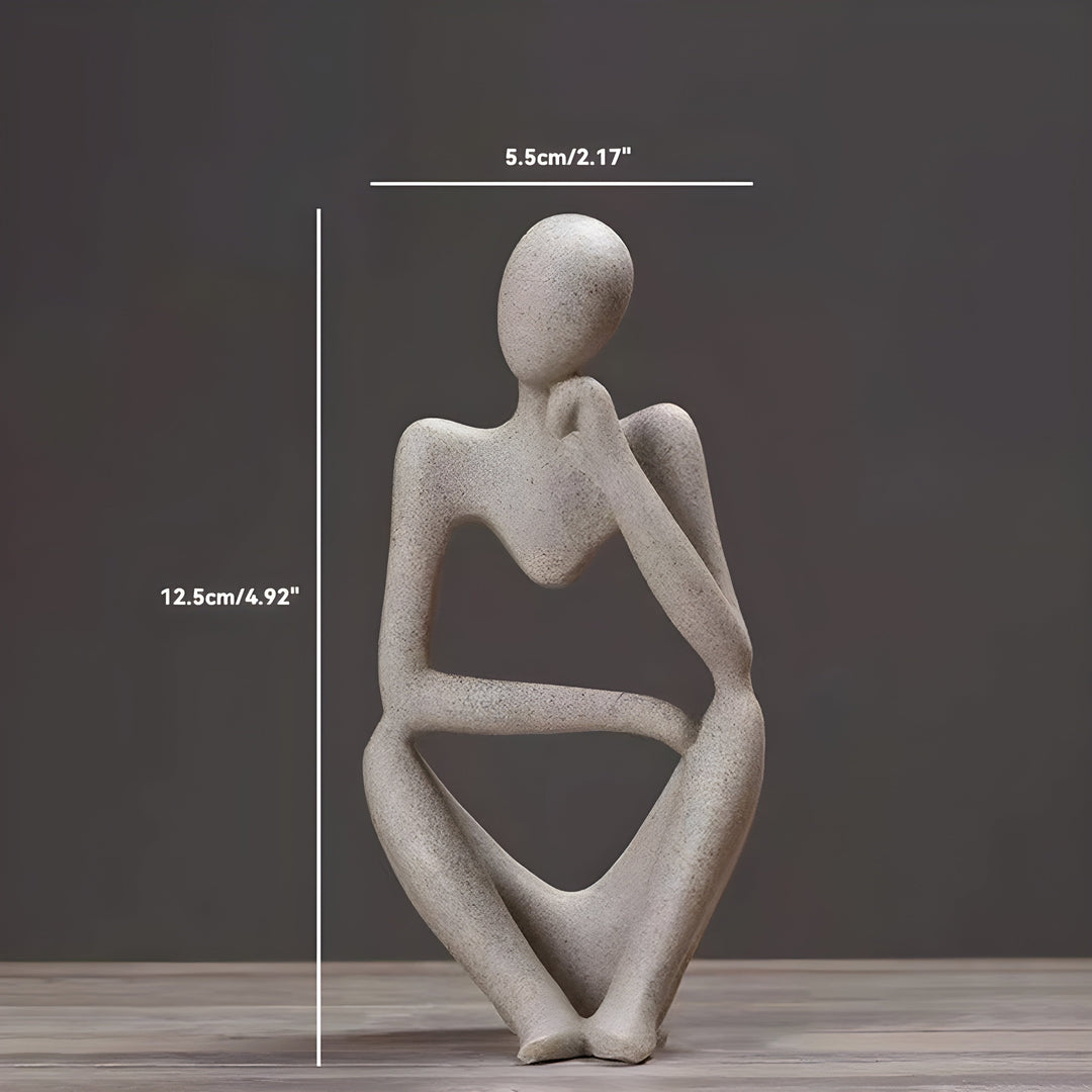 Skanto | Abstrakt Tenker Skulptur Hjem Dekor