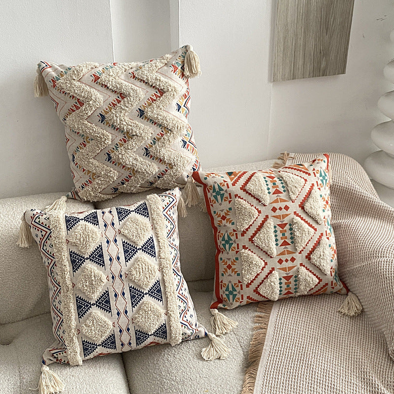 Boho fôret frynse kast puteomslag | Skanto