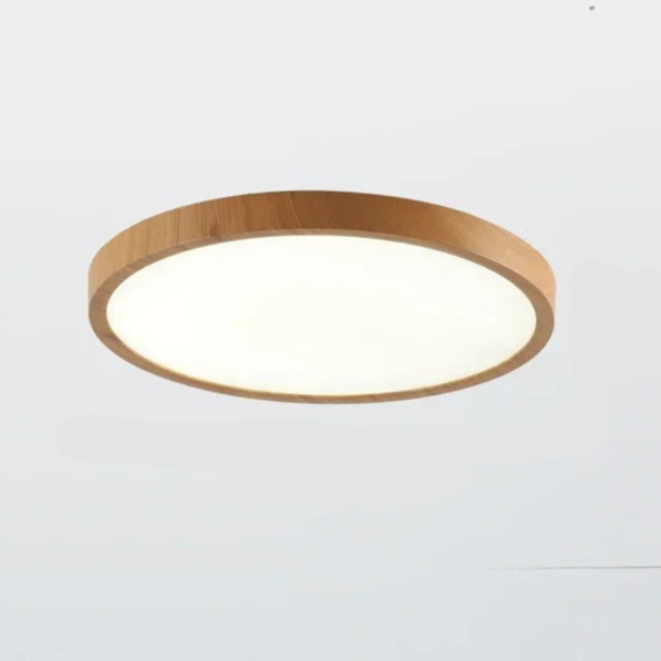 Skanto | Tynn Sirkulær Taklampe | Justerbart LED-lys, Moderne | Stue & Soverom
