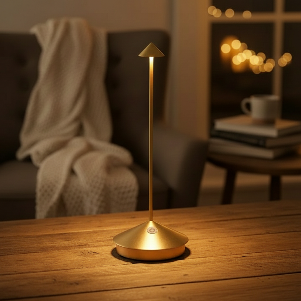 ClarityGlow – Trådlampen LED-bordlampe | Skanto